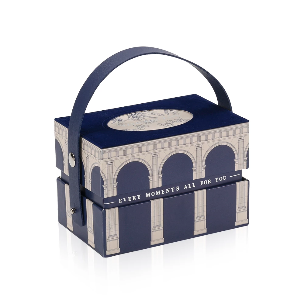 Blue Colour Hot Chocolate Box