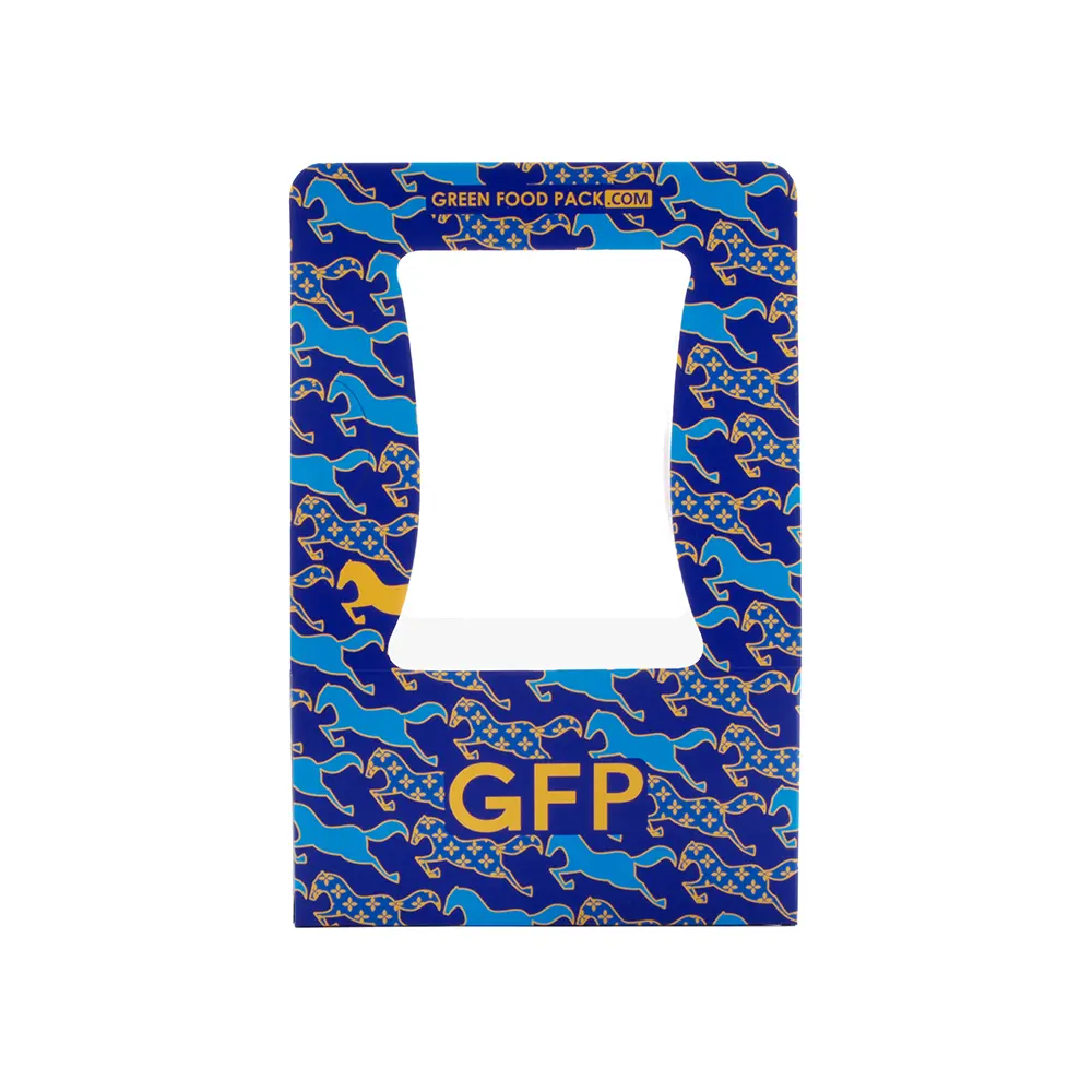 Recyclable 2 Cup Holder Carrier with Handle