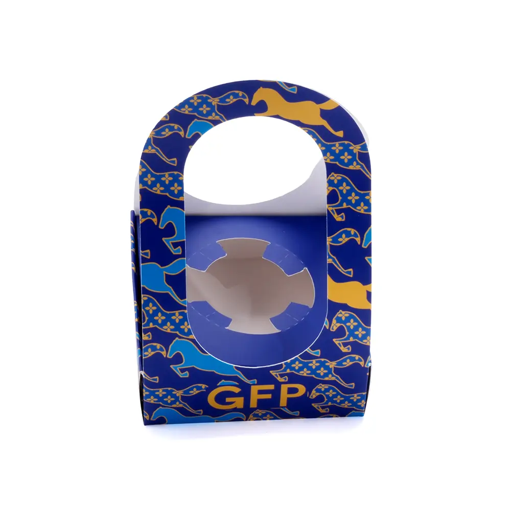 Recyclable Beverage Carriers Cup Carrier Tray